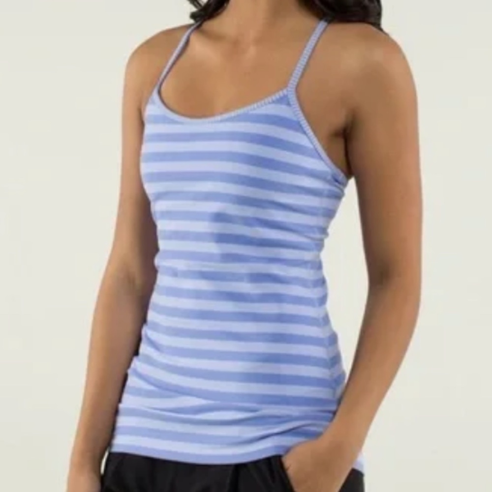 Lululemon Power Y Tank Lavender  - Size 6
